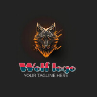 WOLF LOGO Template | PosterMyWall