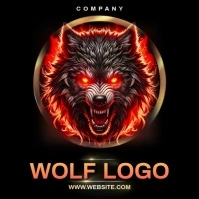 WOLF LOGO DESIGN TEMPLATE