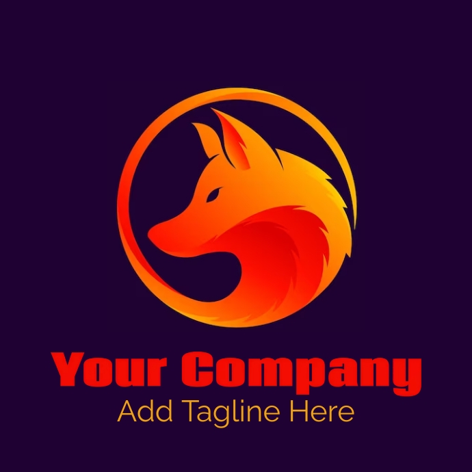 Wolf Logo of Sports Mascot Design Template