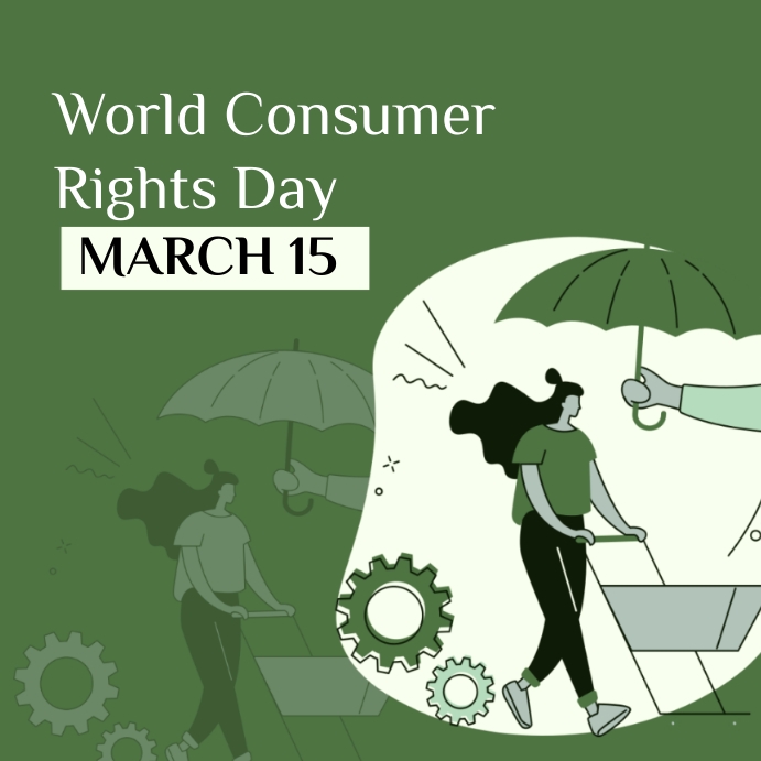 Wolrd consumer rights template | PosterMyWall