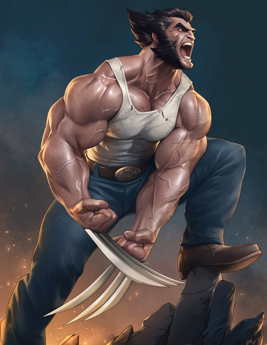 Wolverine Wallpaper Template Postermywall Wolverine Wallpaper Template Postermywall
