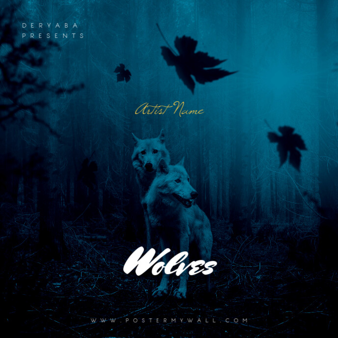 Wolves CD Cover Art Template | PosterMyWall