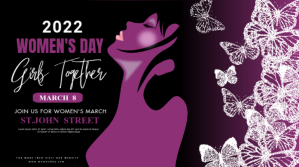 woman's day,women day,event,8 march Twitter-opslag template