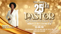 Woman Church Anniversary Affichage numérique (16:9) template