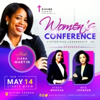 Women's Church Conference Event Template Instagram Post