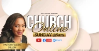 WOMEN'S CHURCH LIVE ONLINE SERMON TEMPLATE Facebook Event Cover
