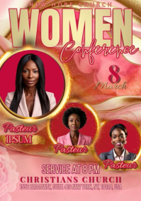 Women's Conference A2 Video template