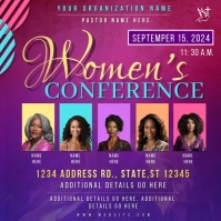 Women's Conference Instagram Post template