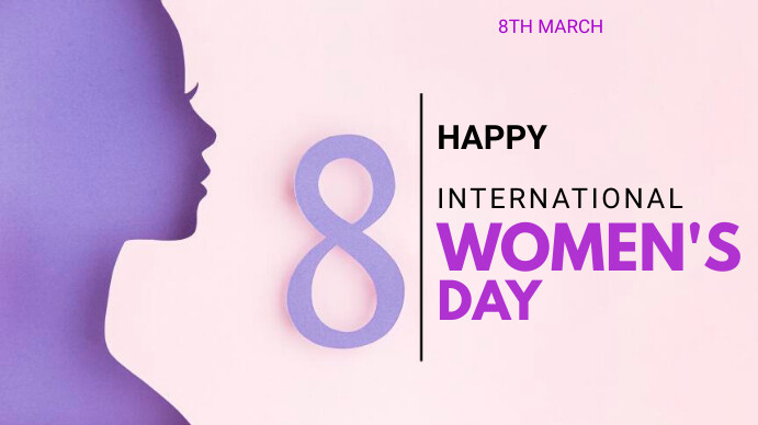 women's day, mother's day Apresentação (16:9) template