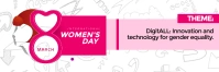 WOMEN'S DAY BANNER ART WORK template