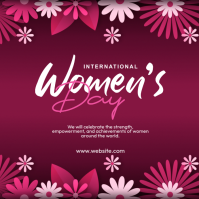 Women's Day Banner Post template