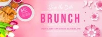 WOMEN'S DAY BRUNCH EVENT DESIGN TEMPLATE Facebook Cover Photo