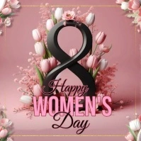 Women's Day Card Instagram Post template
