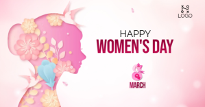 White International Women's Day Celebration Facebook-annonce Template