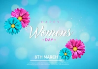 Women's Day Celebration A4 template