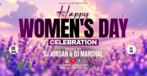 Women's Day Celebration Facebook Shared Image template