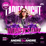 Women's Day Celebration Flyer Instagram Post template