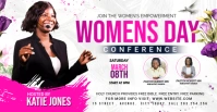 Women's Day church Conference Facebook-Veranstaltungscover template