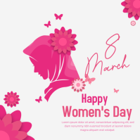 Women's Day Persegi (1:1) template