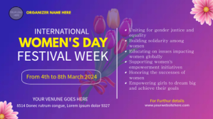 women's day Iphosti le-Twitter template