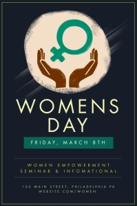 Women's day Illustration Tumblr template