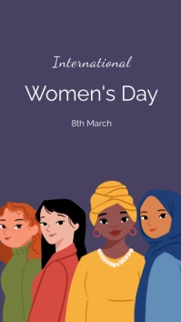 Women's day Instagram Story template