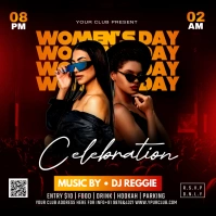 Women's day Publicação no Instagram template