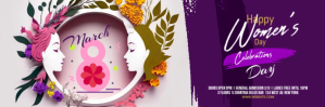 Women's Day Twitter-header template