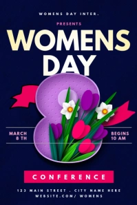 WOMEN%27S-DAY-DESIGN-TEMPLATE Illustration Tumblr