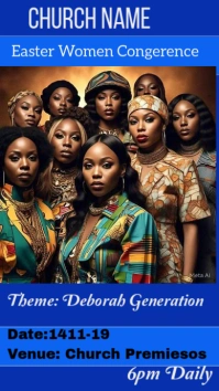 Women's day Estado de WhatsApp template