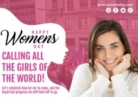 Women's Day Digital Advetisement A4 template