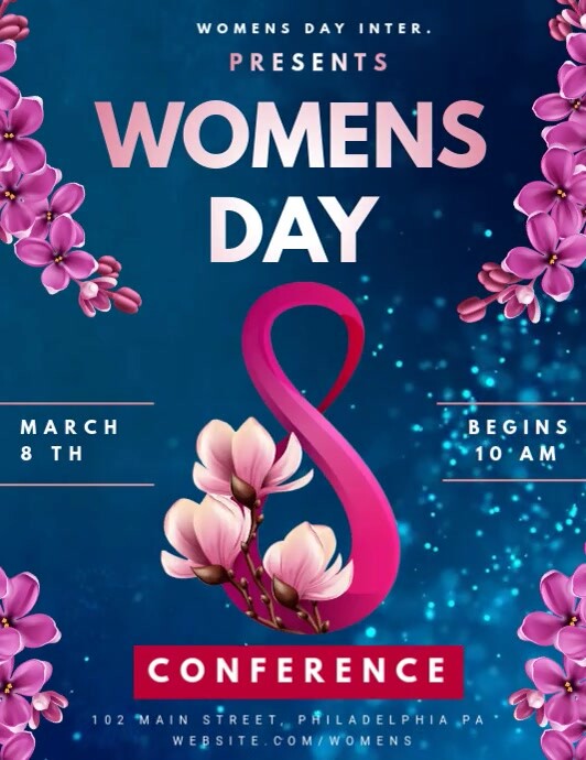 Women's day event Iflaya (Incwadi ye-US) template