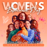 Women's Day Event Publicação no Instagram template