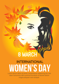 Women's Day Flyer A4 template