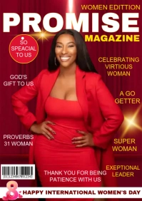 women's day flyer A3 template