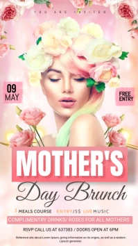 women's day Instagram story, mother's day template