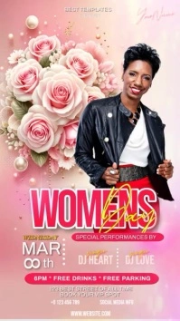 women's day instagram story design template