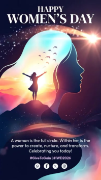 Women's Day Instagram Story template