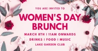 women's day party template Facebook Event Cover