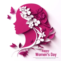 Women's Day Poster Template Square (1:1)