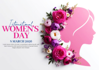 Women's Day Poster Template Postal