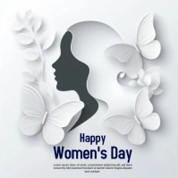 Women's Day Poster Template Square (1:1)
