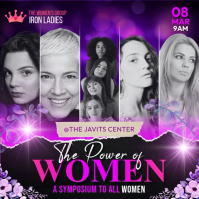 Women's Day Symposium Instagram Post template