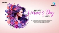 Women's Day Wish Publicación de Twitter template