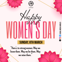 Women's Day Wishes Instagram Post template