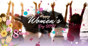 Brown Women's Day Celebration Facebook-annonce Template