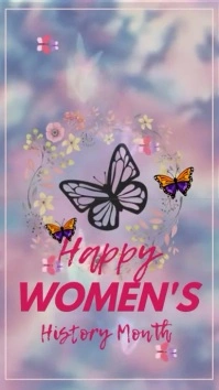 Women's History Month 2 Instagram-Story template