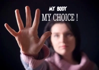Women's rights Pocztówka template