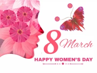 WOMEN,S DAY  POSTER Рекламный щит template