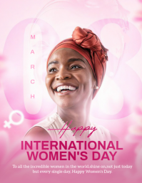 Women’s day Flyer (US Letter) template